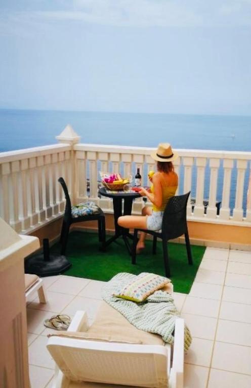 Vivienda Vacacional Sunset Los Gigantes Santiago del Teide Kültér fotó